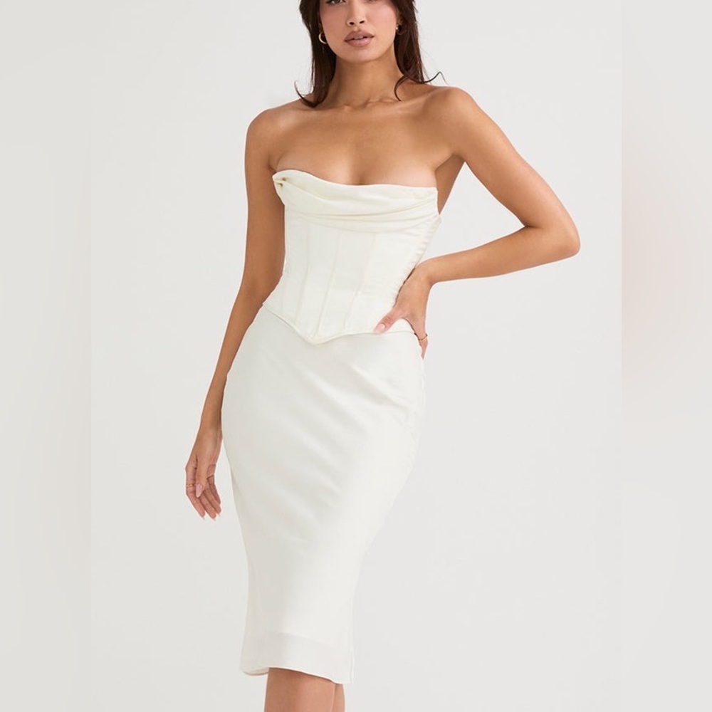 House of CB Sienna Ivory Dress NWT